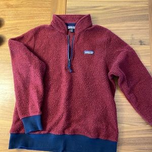 Patagonia 1/4 zip Wool blend